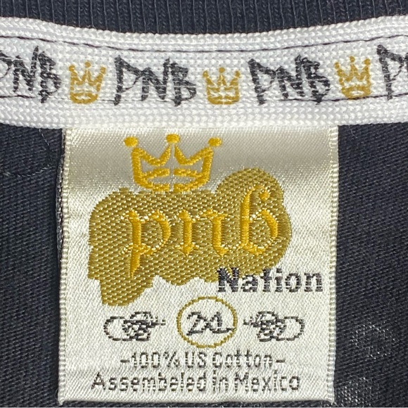 VTG PNB Nation Chrome Crown T-Shirt - Picture 6 of 6